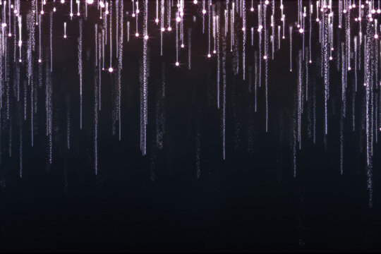 Purple Falling Star Motion Background